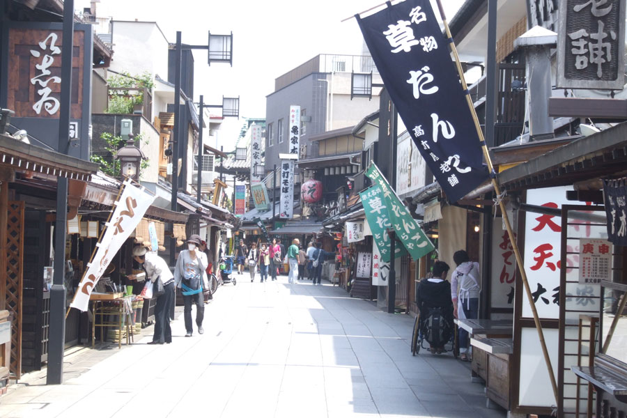 帝釈天参道