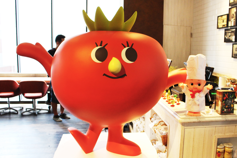 キユーピーとヤサイな仲間たちカフェ