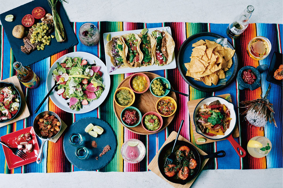 AFRO TACOS 料理