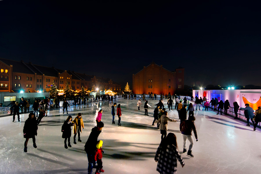 Art Rink in 横浜赤レンガ倉庫