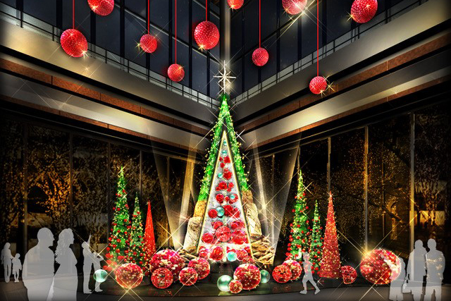 Marunouchi Bright Christmas 2017-Blooming Anniversary~花で彩るクリスマス~-