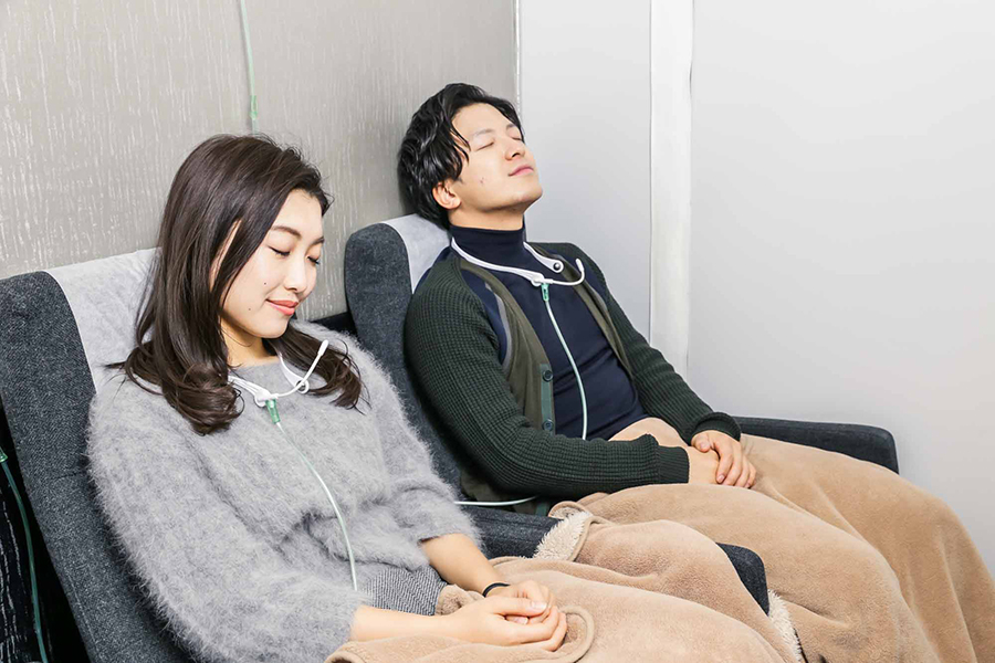 ビューティアップ02(酸素)ルーム 中の様子