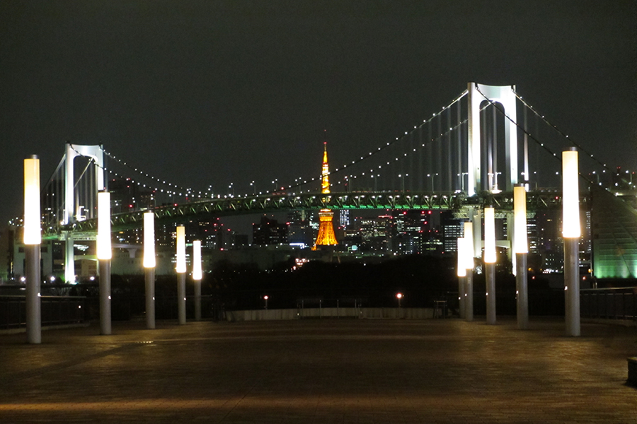 お台場海浜公園 夜景