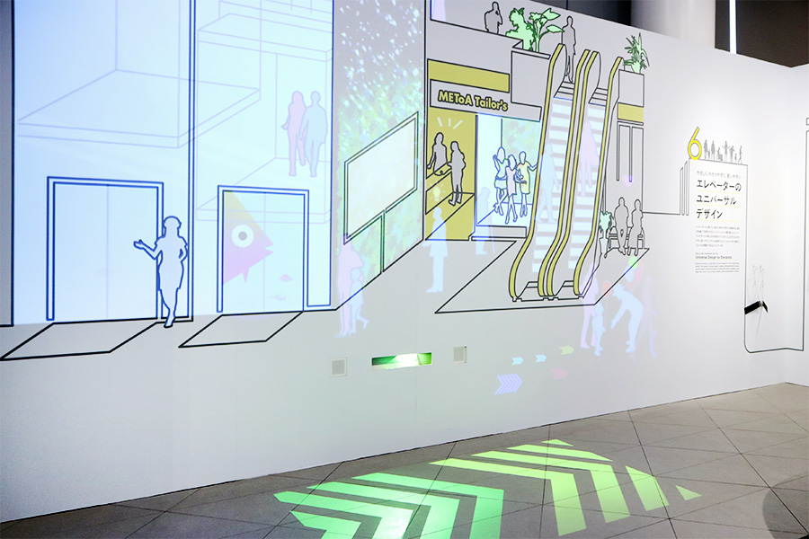 METoA Ginza 展示エリア