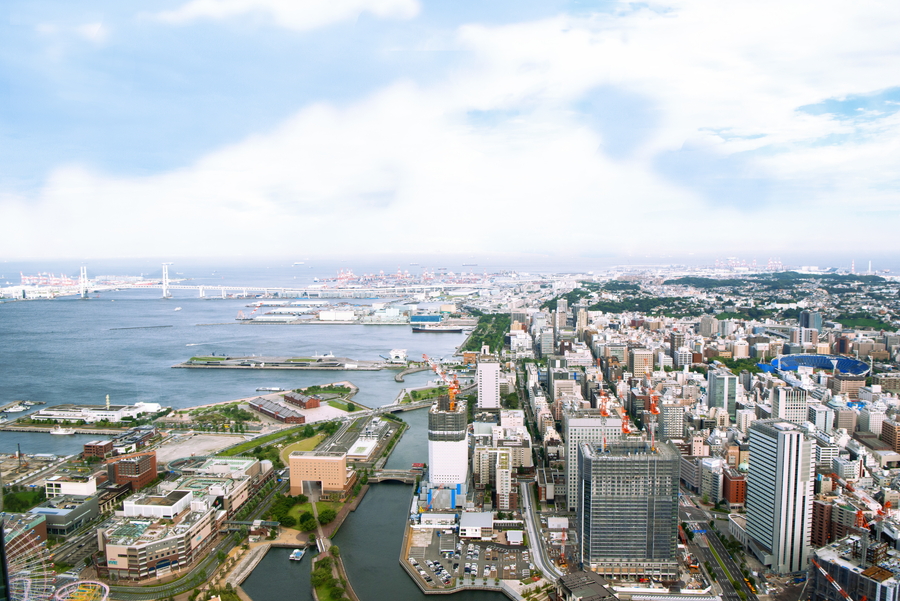 横浜ロイヤルパークホテル 四季亭 眺望