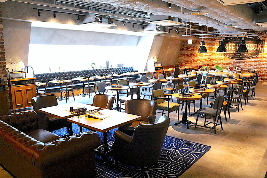 CAFE HUDSON 店内