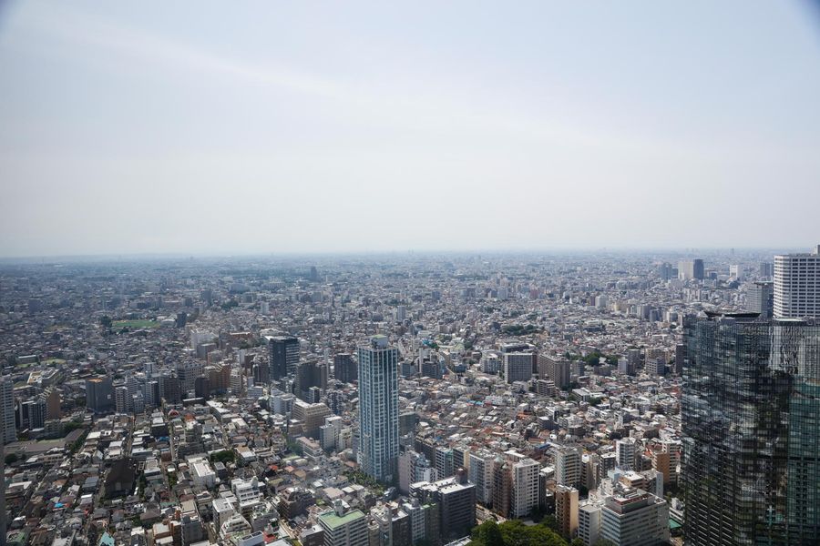 都庁展望室からの絶景