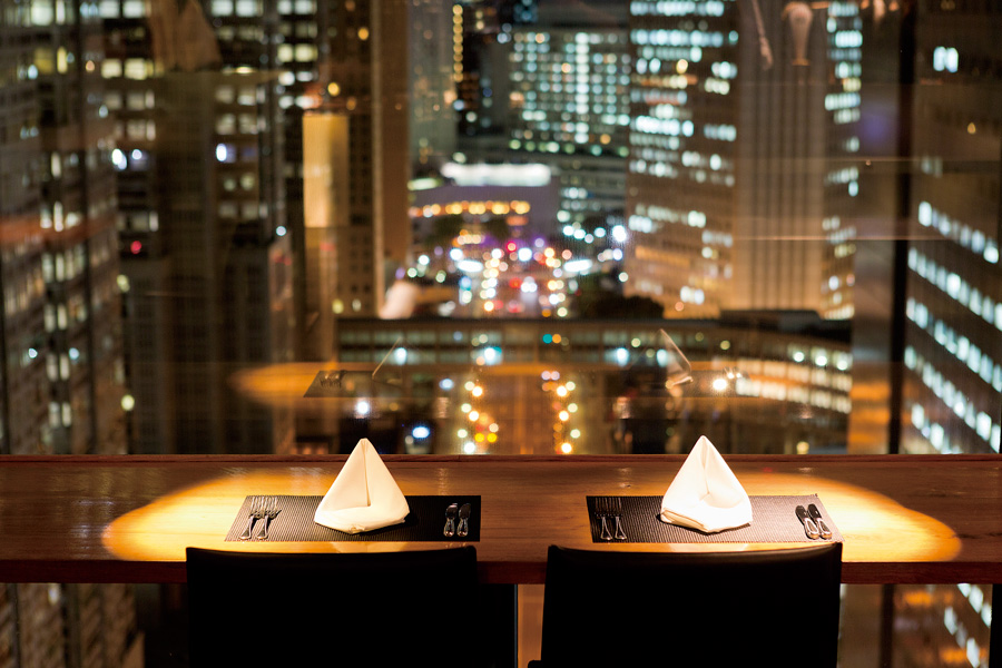 GRILL&DINING MANHATTAN TABLEカップルシート