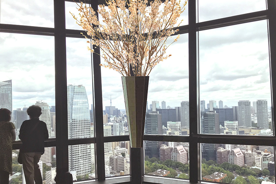 東京タワーお花見デッキ