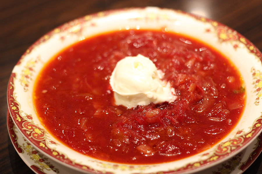 カフェロシア ボルシチ