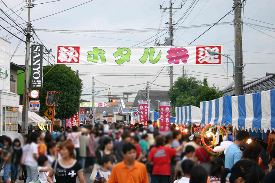 ほたる公園・玉川上水青梅橋付近