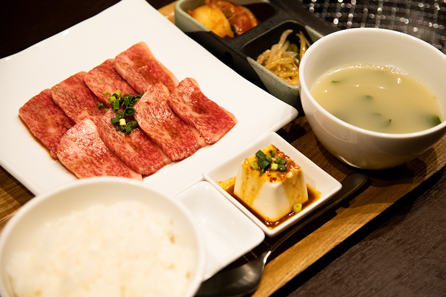 焼肉清江苑 新宿店 和牛カルビランチ