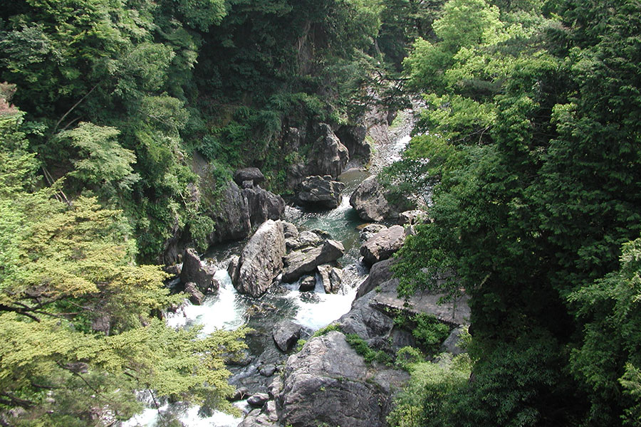 鳩ノ巣渓谷