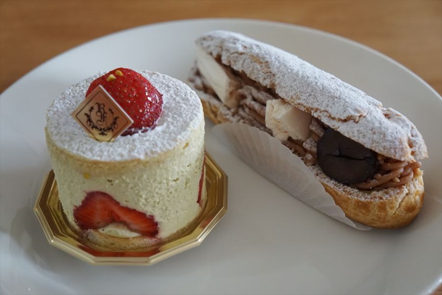 Rue Favart フレジエとエクレア