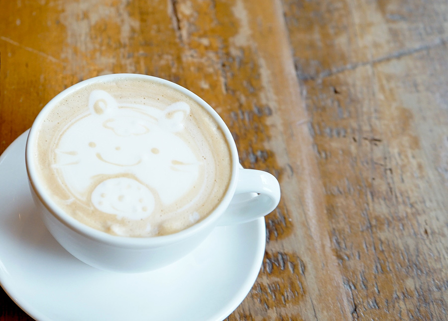 cafe WALL「カフェラテ」