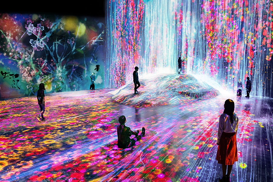MORI Building DIGITAL ART MUSEUM: EPSON teamLab Borderless