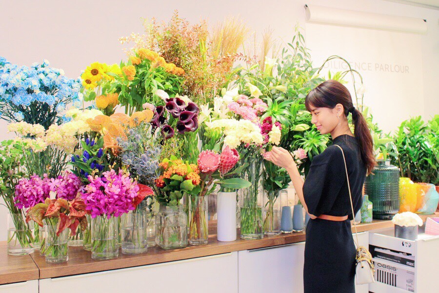 Ootdのプロップスにも インスタ女子が夢中のフラワーショップ Diligence Parlour に行ってきた レッツエンジョイ東京