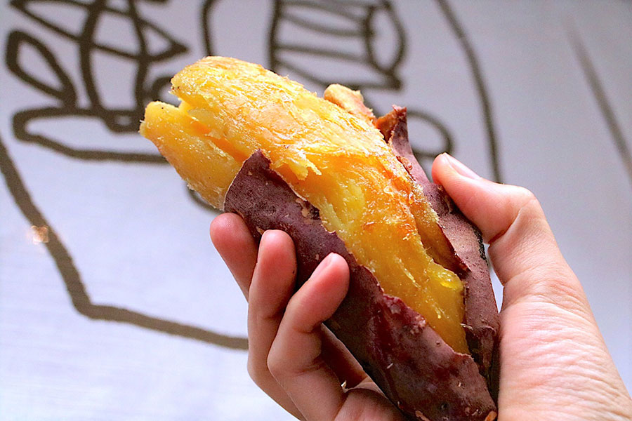 二度焼きさつまいもたっぷりレシピ