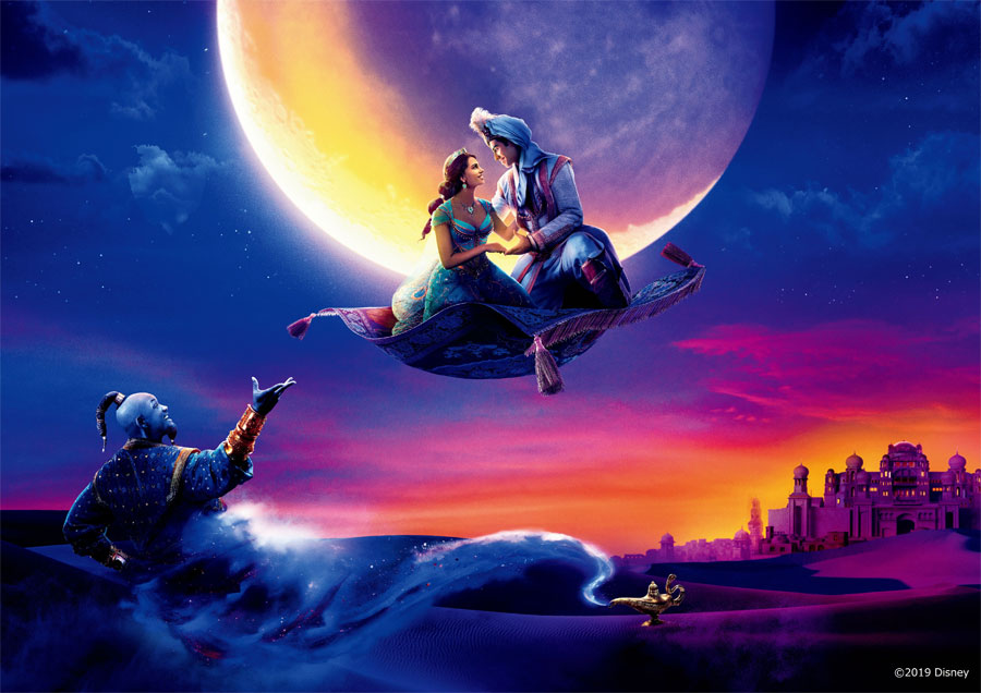 ディズニー映画『アラジン』MovieNEX発売記念 Caretta Illumination 2019 ~アラビアンナイト~