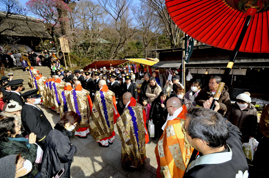 深大寺だるま市