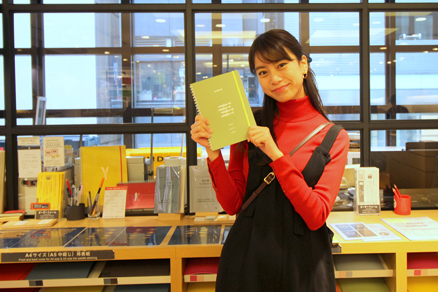 自分だけのノートも作れるの 過ごせる 文房具専門店で新しい季節の準備を レッツエンジョイ東京