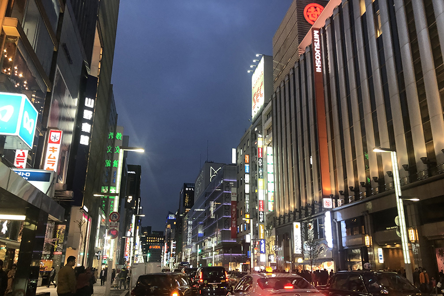 平日25時までオープンも 深夜営業の銀座のケーキ店へ 夜のお散歩 レッツエンジョイ東京