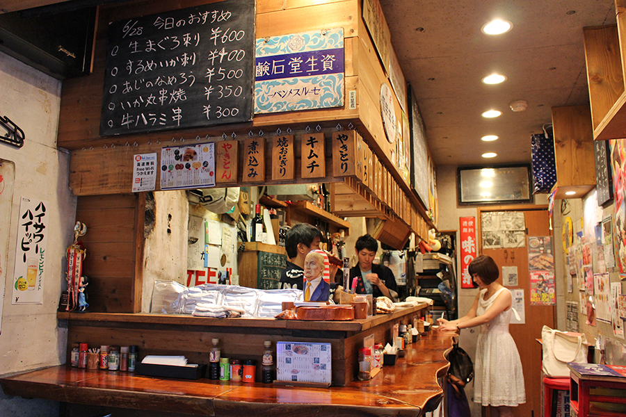 新橋 立ち飲み屋で女ひとり飲み タッチノウミー 満喫レポ レッツエンジョイ東京