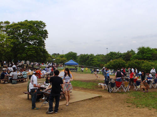 葛西臨海公園 バーベキュー場 レッツエンジョイ東京
