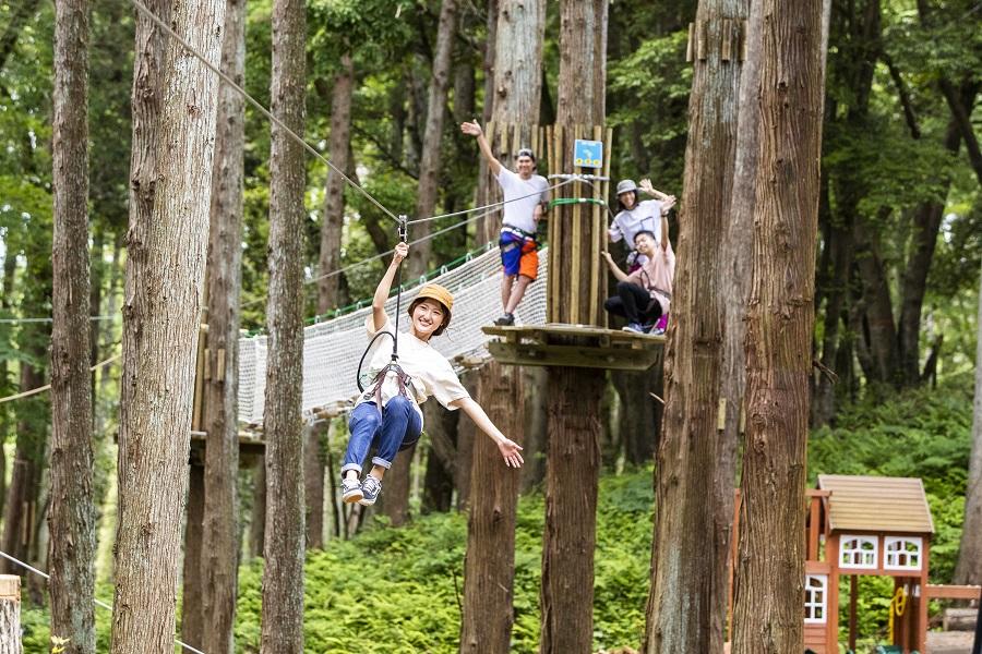 3 17 土 オープン 泉自然公園内 フォレストアドベンチャー 千葉で体験してきました リビング千葉web