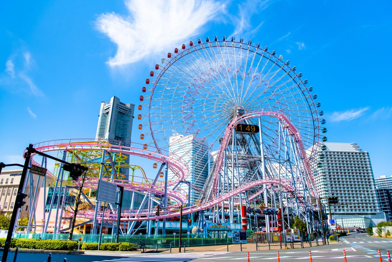 よこはまコスモワールドのイベント アクセス レッツエンジョイ東京