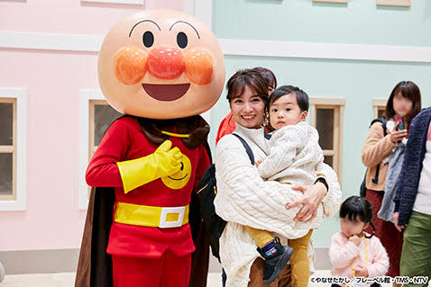 大好きなアンパンマンと一緒にハイチーズ♪ とびきりの思い出になりそう!