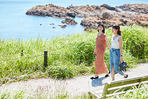 相模湾を一望できる立石公園をお散歩♪
