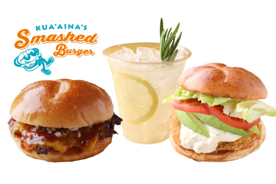 KUA'AINA's Smashed Burger
