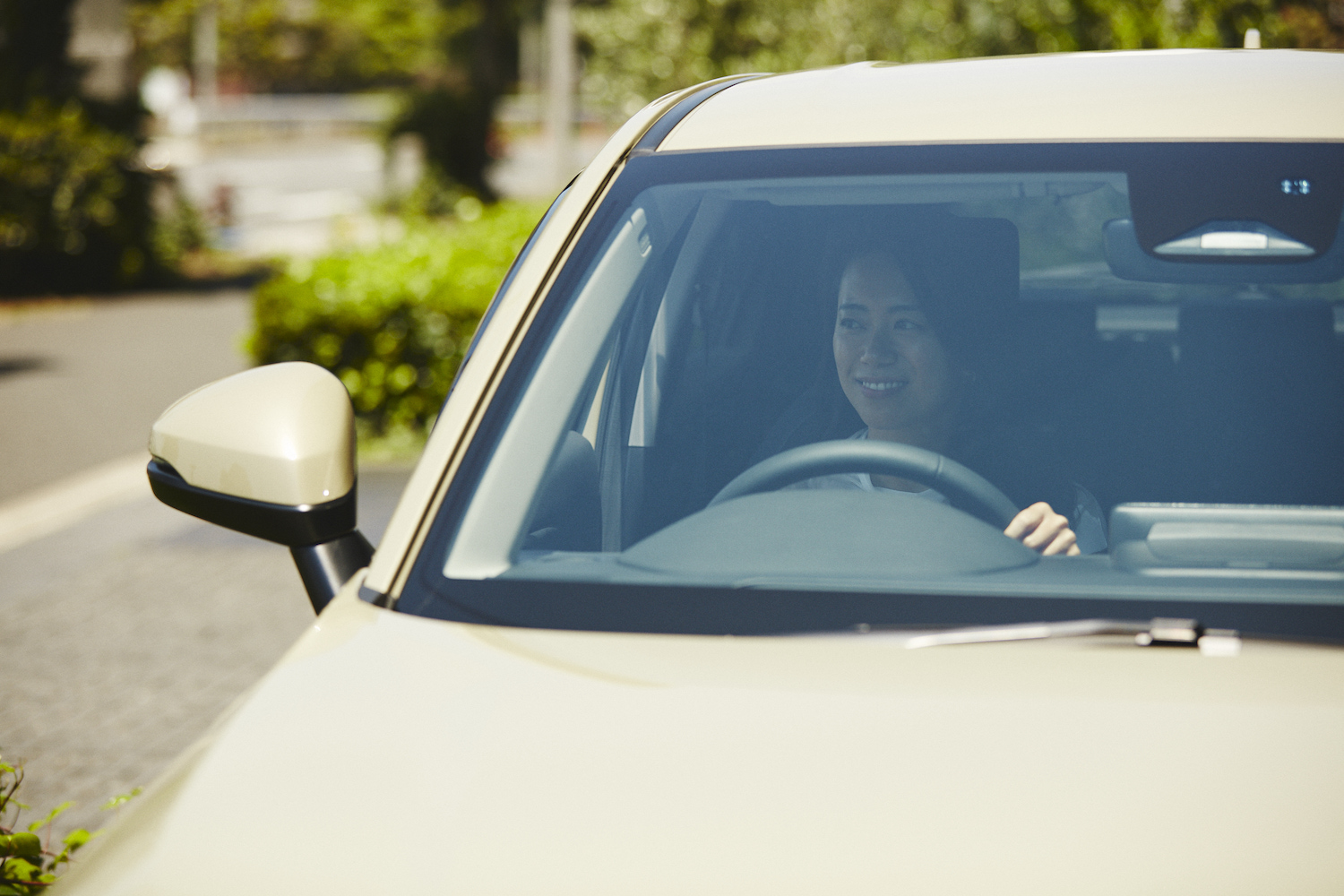 小柄な私でも埋もれた感がなく、見晴らしもすごくいい。これもHonda NEW VEZELのお気に入りポイント。