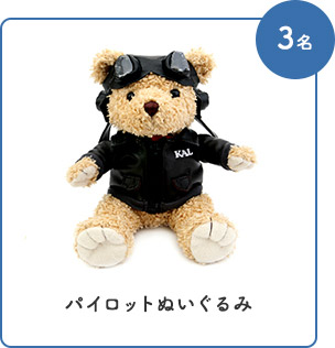 パイロットぬいぐるみ