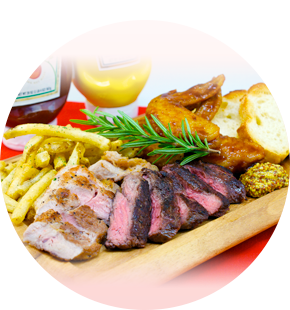 豪華！肉盛りプレート