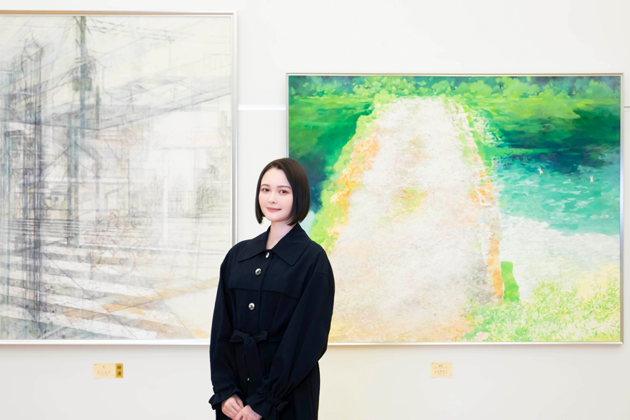 油絵　日展作家 油絵日展作家