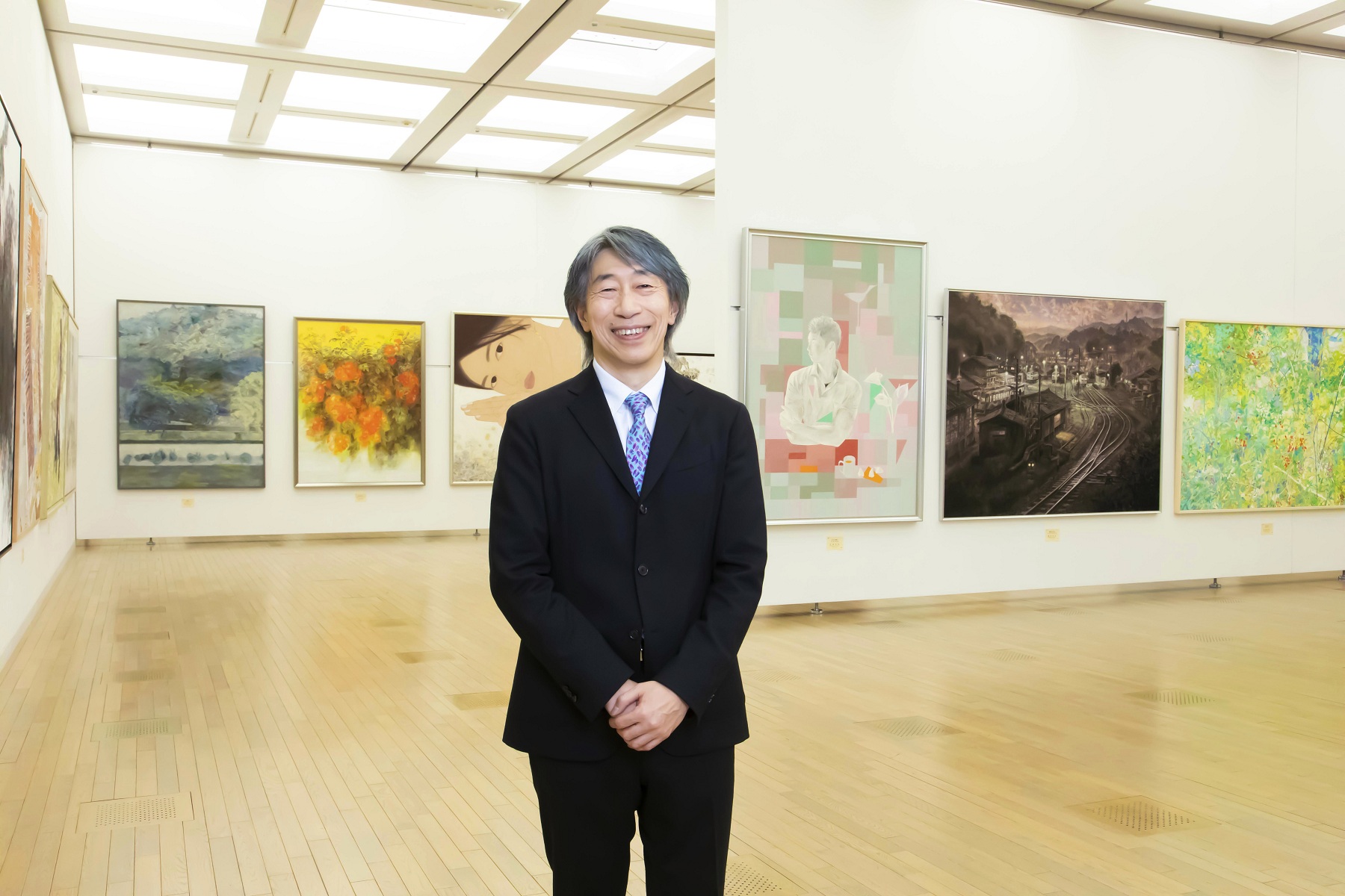 おしどり、十二町仁三先生作、院展作家 信長ゆかりのお寺×現代アート！”わからない”を楽しめる『浄厳院現代