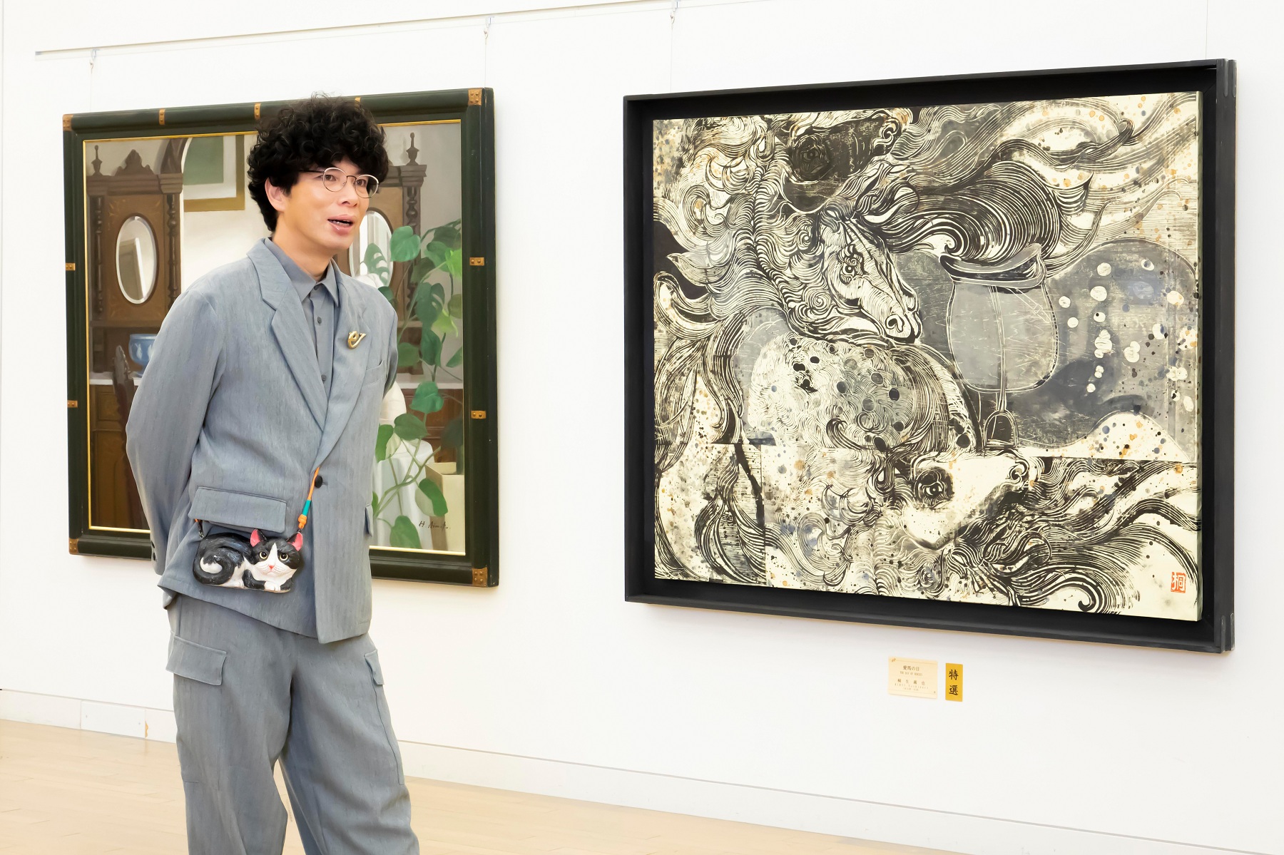 アートは大喜利」片桐仁、独自の視点で挑む“日展”の楽しみ方