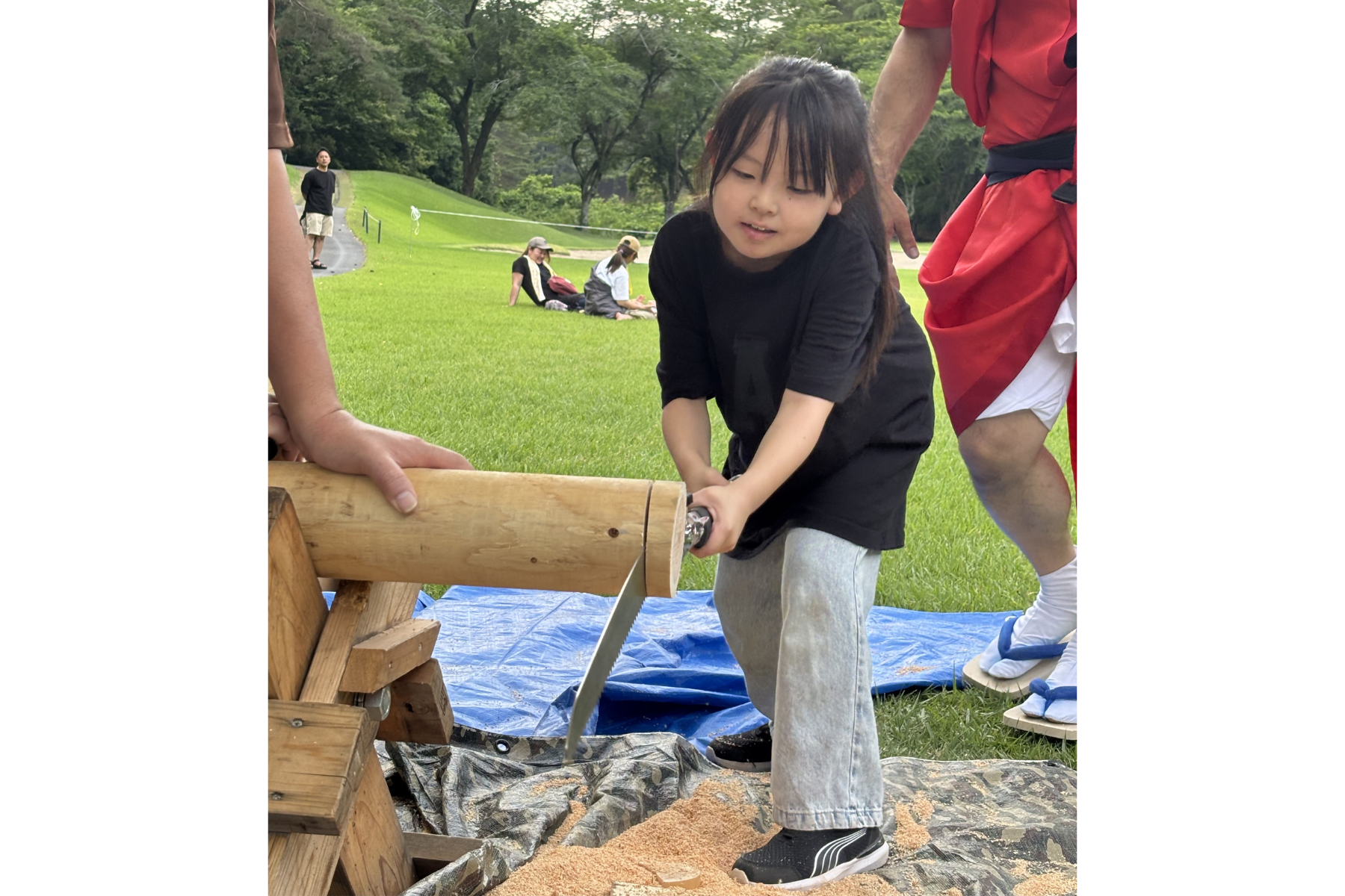 丸太切り選手権