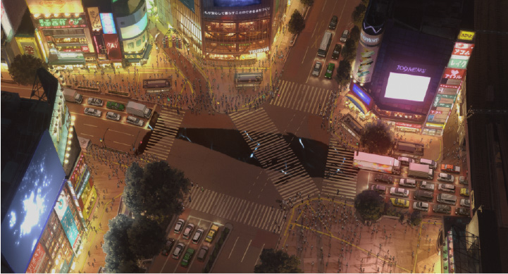 銀座・半蔵門・副都心線 渋谷駅渋谷ハチ公前付近
