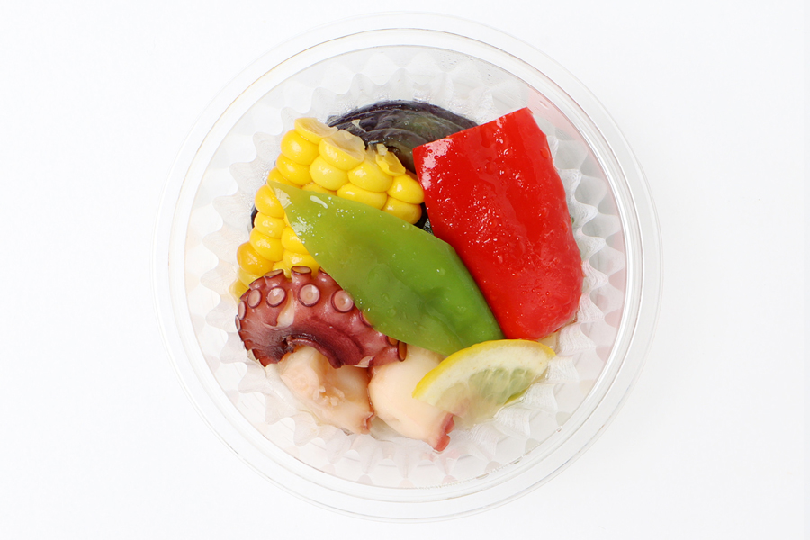 レモン香る夏野菜の煮浸し
