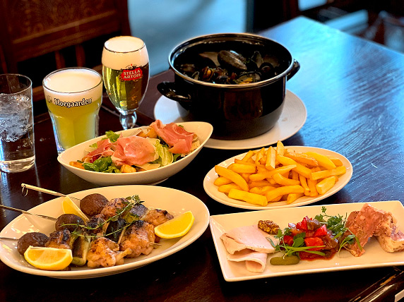 ベルジアンブラッスリーコート アントワープポート 料理イメージ