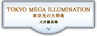 TOKYO MEGA ILLUMINATION 東京光の大祭典 大井競馬場